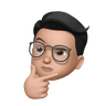 A memoji of Paul in thinking-mode